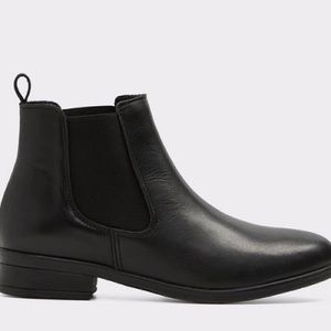 Black Chelsea booties